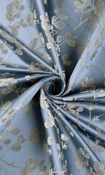 Navy Blue & White Fabric by the Yard