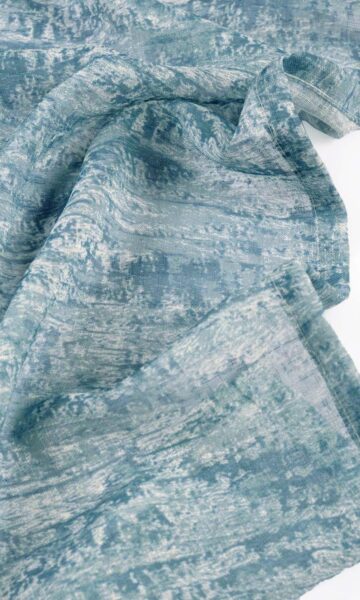'Spruce Up' Fabric Swatch (Teal Blue)