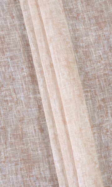 'Raffia' Fabric Swatch (Salmon Pink/ Peach Orange)