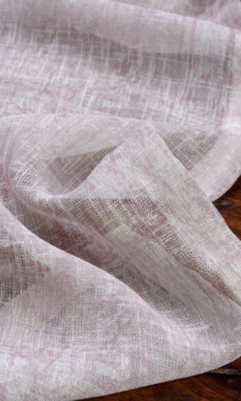 'Mystic Sky' Fabric Swatch (Pale Pink)