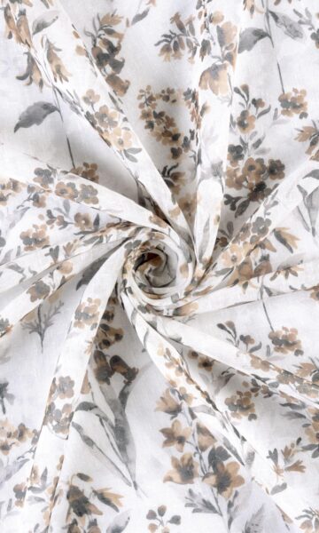 'Old Gold' Fabric Swatch (Beige/ Brown)