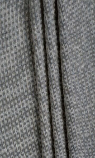 'Coquina' Fabric Swatch (Navy Blue/ Brown/ Grey) - Image 5