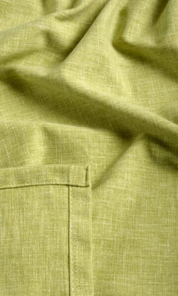 'Monsoon Mood' Poly-Cotton Blend Custom Size Curtains (Green) - Image 6