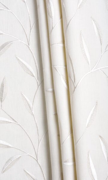 'Virgin Lace' Fabric by the Yard (White/ Cream) - Image 6