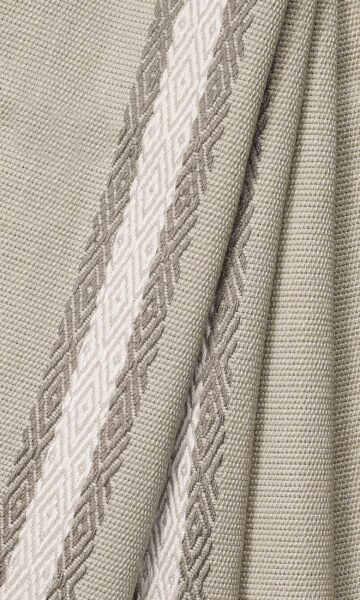 'Country Charm' Fabric by the Yard (Gray/ White) - Image 2