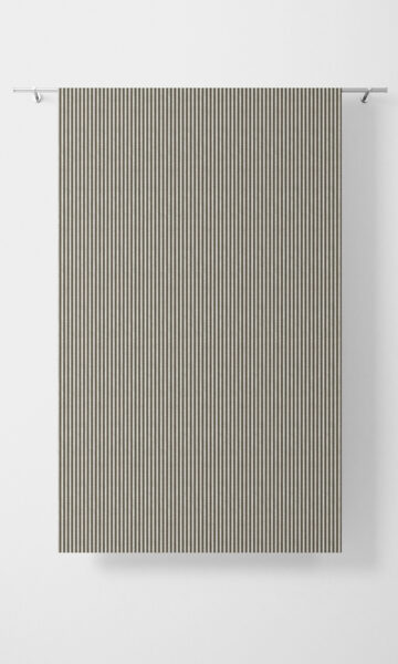 'Burrwood' Striped Print Custom Size Curtains (Brown/ White) - Image 3