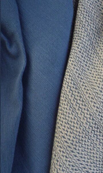 'Zinger' Fabric by the Yard (Plain Blue) - Image 2