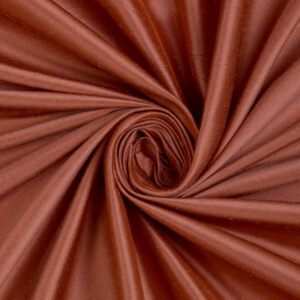 'Kumral' Shantung Silk Made-to-Measure Curtains (Persian Red)