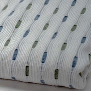 'Crystal Sea' Cotton Made-to-Measure Curtain Panels (White)