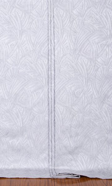 'Alabaster' Fabric Swatch (White) - Image 3