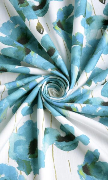 'Respite' Fabric Swatch (Blue) - Image 7