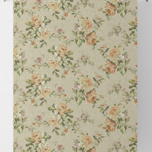 'Lacewing' Country Floral Custom Size Drapery (Yellow/ Orange)