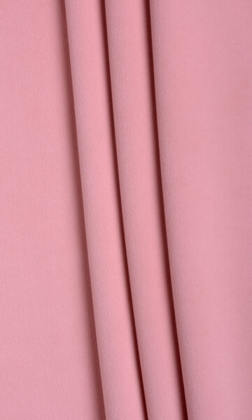 'Wild Rose' Velvet Made-to-Measure Curtains (Soft Pink) - Image 4