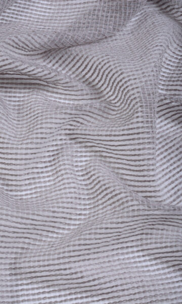 'Cream Cheese' Fabric by the Yard (Grey) - Image 3