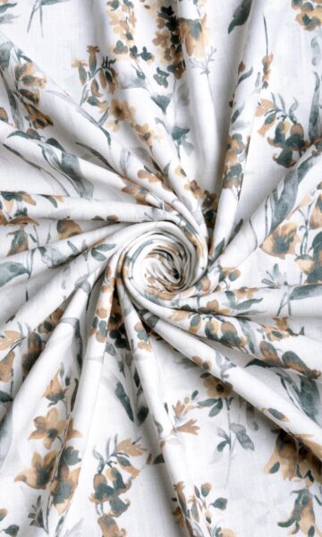 'Highland Grass' Fabric by the Yard (Beige/ Brown) - Image 7