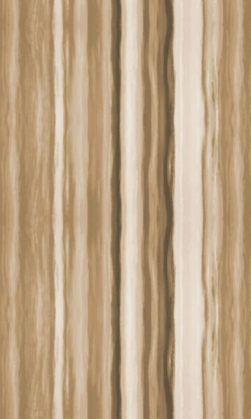 'Arbor' Room Darkening Striped Custom Drapes (Brown/ Beige) - Image 3