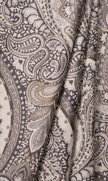 'Castle Rock' Fabric Swatch (Gray/ Beige/ Charcoal) - Image 2