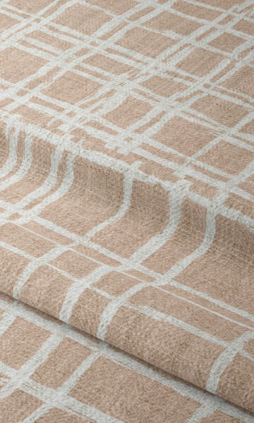 'Spring Anise' Fabric by the Yard (Blush Pink/ White) - Image 2