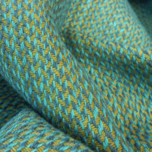 'Blue Bird' Cotton Made-to-Order Drapes (Green/ Blue/ Yellow)