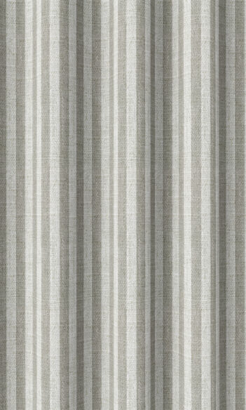 'Pont Neuf' Fabric Swatch (Grey/ White)