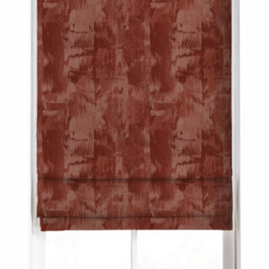 'Lauren' Watercolor Effect Striped Custom Size Drapery (Red)