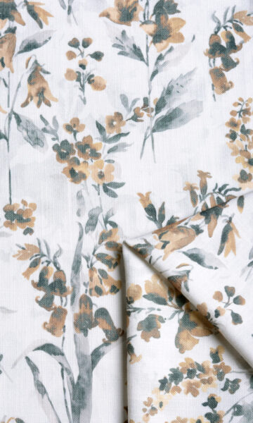 'Highland Grass' Fabric by the Yard (Beige/ Brown) - Image 4