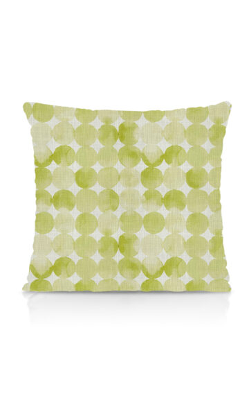 'Burlington Townhouse' Printed Window Curtains (White/ Green) - Image 3