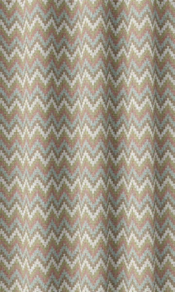 'Sunny Veranda' Fabric by the Yard (Pink/ Green/ Blue) - Image 3