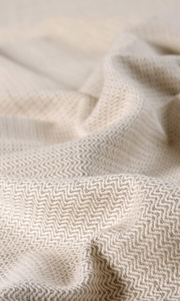 'Regan Grey' Fabric by the Yard (Grey/ Beige) - Image 6