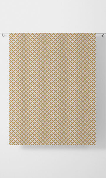 'Keystone' Fabric by the Yard (Muted Orange) - Image 4