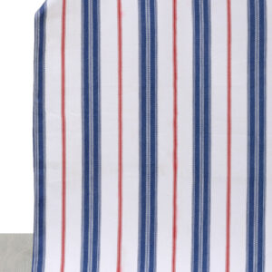 'Chelsea Pirate' Cotton Made-to-Measure Curtains (Red/ Blue)