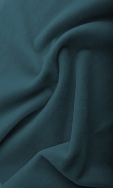 'Bora Shore' Velvet Made-to-Measure Curtain Panels (Steel Blue) - Image 3