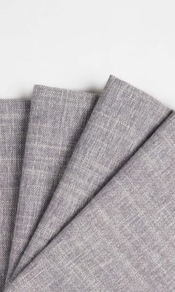 'Steel' Fabric Swatch (Grey) - Image 2