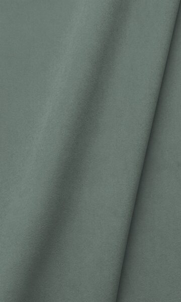 'Cooled Blue' Velvet Made-to-Measure Curtains (Stone Blue) - Image 2