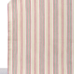 'Stone Manor' Cotton Custom Size Curtains (Brown/ Beige/ Red)