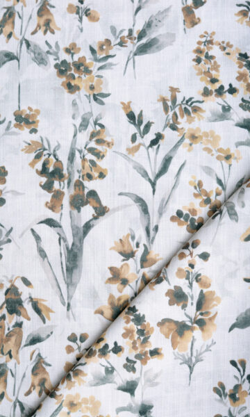 'Highland Grass' Fabric by the Yard (Beige/ Brown) - Image 3