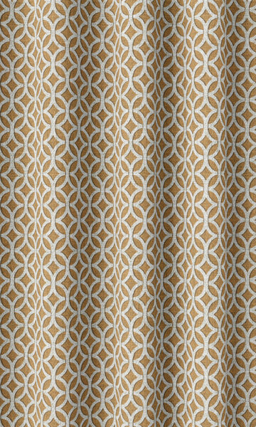 'Keystone' Fabric by the Yard (Muted Orange) - Image 3