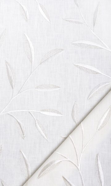 'Virgin Lace' Fabric by the Yard (White/ Cream) - Image 3