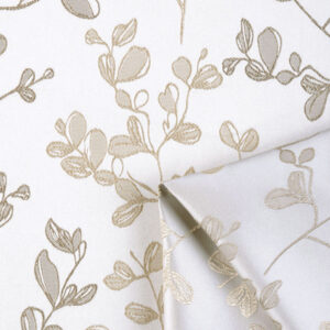 'Alto' Floral Made-to-Measure Curtains (Cream/ Beige)