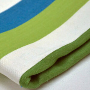 'Tidal Wave' Cotton Made-to-Measure Curtain Panels (Blue/ Green)