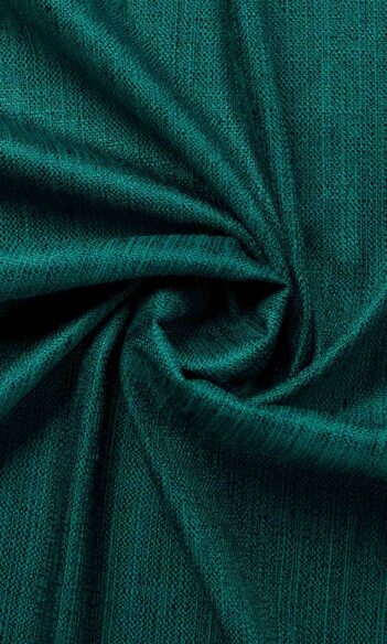 'Ocean Slumber' Faux Silk Custom Size Curtains (Teal Blue)