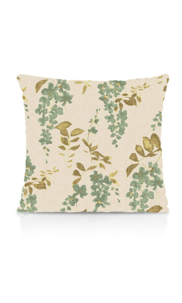 'Malindi' Fabric Swatch (Green/ Grey) - Image 4