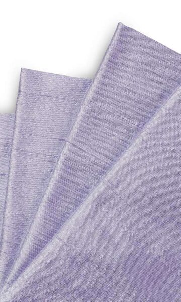 'Ujjain' Dupioni Silk Custom Size Curtains (Lavender Mauve) - Image 2