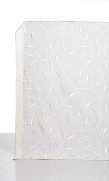 'Virgin Lace' Fabric by the Yard (White/ Cream) - Image 2