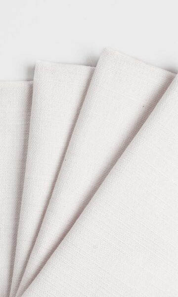 'Marble' Fabric Swatch (White) - Image 2