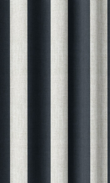 'Midnight Lamp' Fabric by the Yard (Blue/ White)