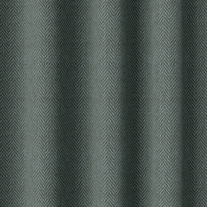 'Kilkenny' Herringbone Textured Made-to-Order Drapery (Blue)