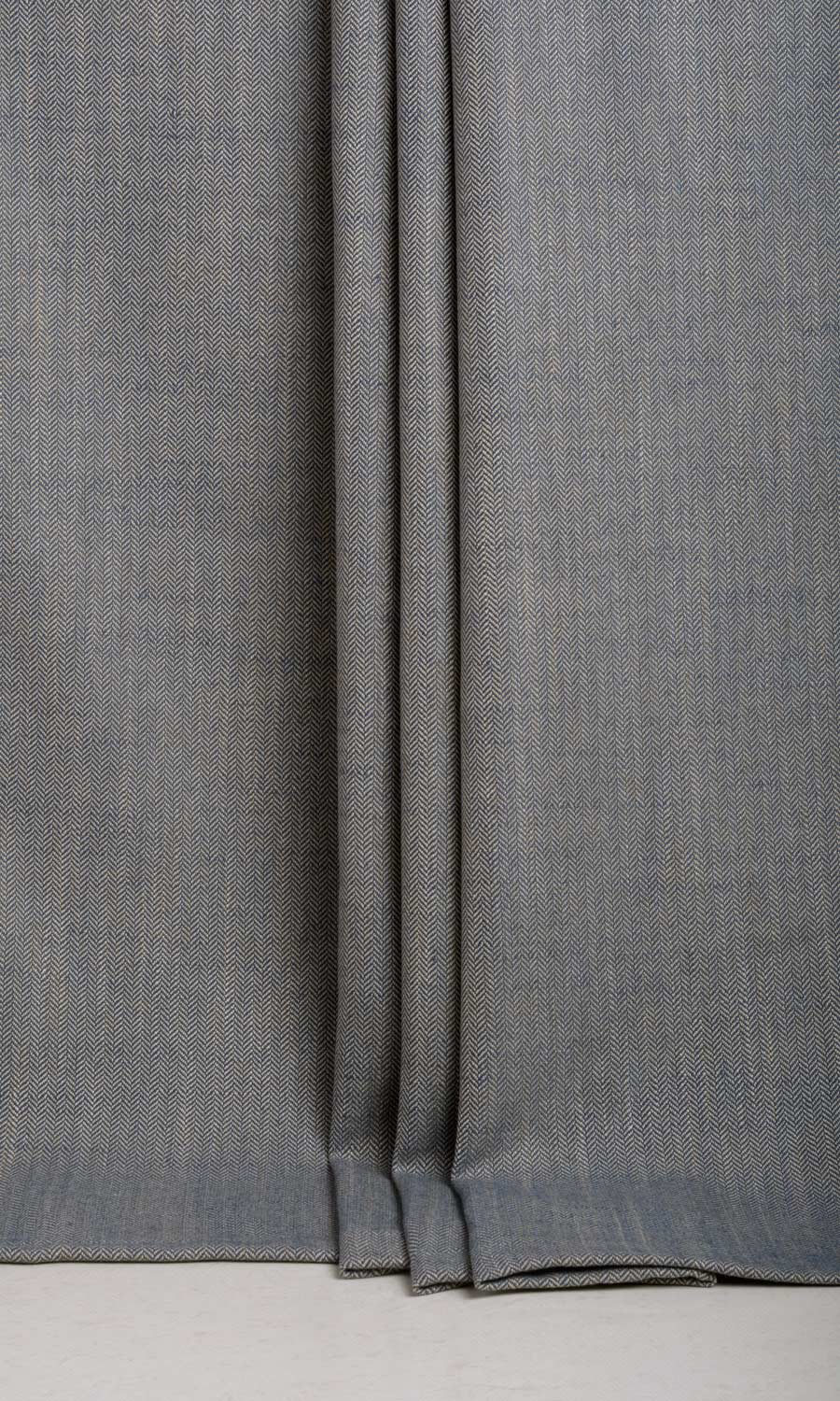 'Coquina' Fabric Swatch (Navy Blue/ Brown/ Grey) - Image 6