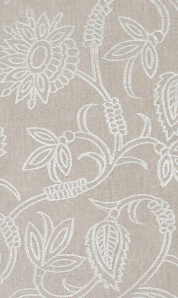 'Leh Nirav' Fabric Swatch (Brown) - Image 2