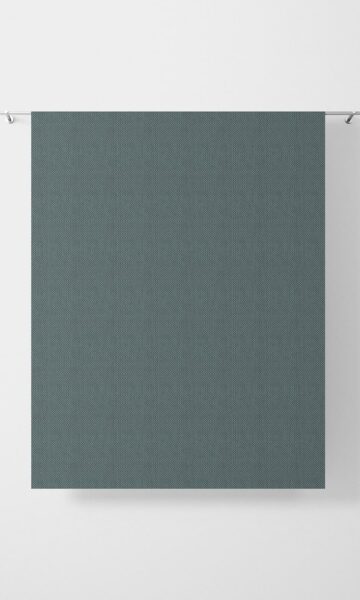 'Kilkenny' Herringbone Textured Made-to-Order Drapery (Blue) - Image 4